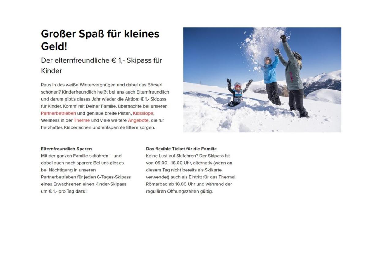 Rmg Roses Apartments Bad Kleinkirchheim Bagian luar foto